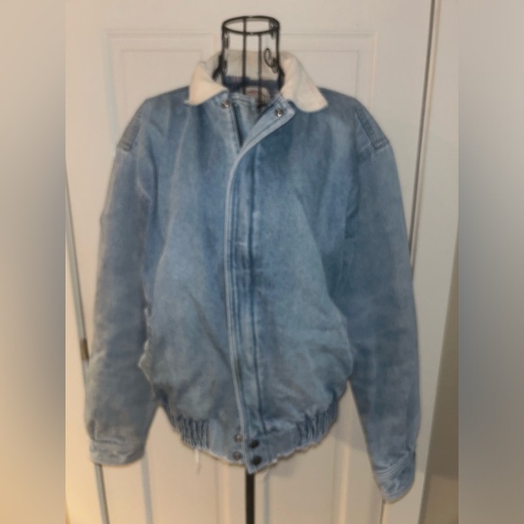 Vintage Levis Bomber Jacket Coat Womens small Plaid lining Corduroy coat - Picture 1 of 14